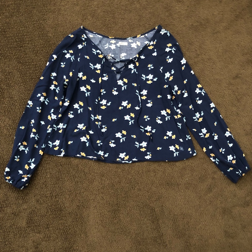 Flowery top from Hollister